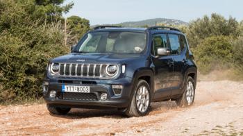  Jeep Renegade 4xe: Μόλις 1,9 λτ./100 χλμ και 190 ίππους